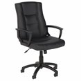 thumbnail image 1 of Chaise de bureau de direction Accord de Bush Business Furniture en vinyle noir, 1 of 6