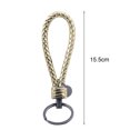 thumbnail image 3 of LYMAYTER Versatile Keychain Decoration Car Handcrafted Braided Keychain - Zinc Alloy, Fashion, 3 of 7