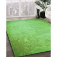 thumbnail image 3 of Ahgly Tapis Rectangulaire Lavable en Machine Intérieur Transitionnel Vert Émeraude, 2 Pieds x 3 Pieds, 3 of 7