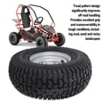thumbnail image 3 of Wheel Tire with Rim, 13x5.00-6 Wheel Tire Rubber Enhanced Traction Vacuum Tubeless  for Mini Bike for  Cart, 3 of 7