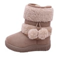 thumbnail image 2 of Heliisoer Toddler Snow Boots For Boys Girls Non Slip Booties With, 2 of 6