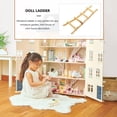 thumbnail image 3 of Minkissy 1Set Mini Ladder Decor Khaki Wood Ladder for DIY Projects and Garden Decoration, 3 of 8