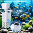 thumbnail image 4 of Pompe de Filtration d'Aquarium Circulation Purificateur d'Eau pour Réservoir de Merluche Intégré Trois-en-un Filtration pour Petits Réservoirs 1 Unité, 4 of 9