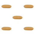 thumbnail image 3 of mmirethe Easy To Clean And Soft Bath Mat For Bathroom Floors Stylish Polyester Bathroom Carpet Bathroom Rugs khaki 5Set, 3 of 6