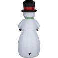 thumbnail image 4 of Bonhomme de neige géant gonflable de Noël, 4 of 6