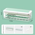 thumbnail image 3 of Summer Savings Kcavykas Ice Tray with Lid and Storage Bin for Freezer, Ice Cubes Making, Freezer Ice Cubes Box, Second out of The Ice Ice Tray, 3 of 8