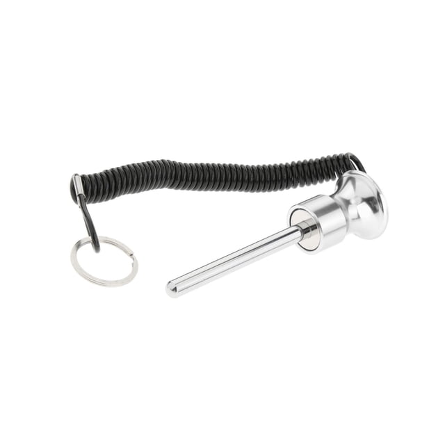 Dalazy Magnetic Weight Stack Pin with Pull Rope Replacement Parts Silver 8x80mm 1Set