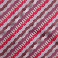 thumbnail image 1 of oneOone Tissu Polyester Lycra Rouge Cramoisi Matériel de Couture Patchwork Tissu Imprimé au Mètre 56 Pouces de Large, 1 of 5