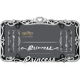 thumbnail image 3 of Cruiser Accessories, cadre chromé/noir Princess pour plaque d’immatriculation, 3 of 3