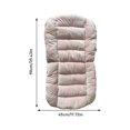 thumbnail image 3 of Hearth & Gear Coussin avec Siège Doux et Soutien du Dossier Coussin Chauffant Intelligent 90x45cm Bandes d'Exercice Résistance avec Poignées Vélo d'Exercice Portable Vélo d'Exercice Assis Pédalier de Vélo d'Exercice, 3 of 4