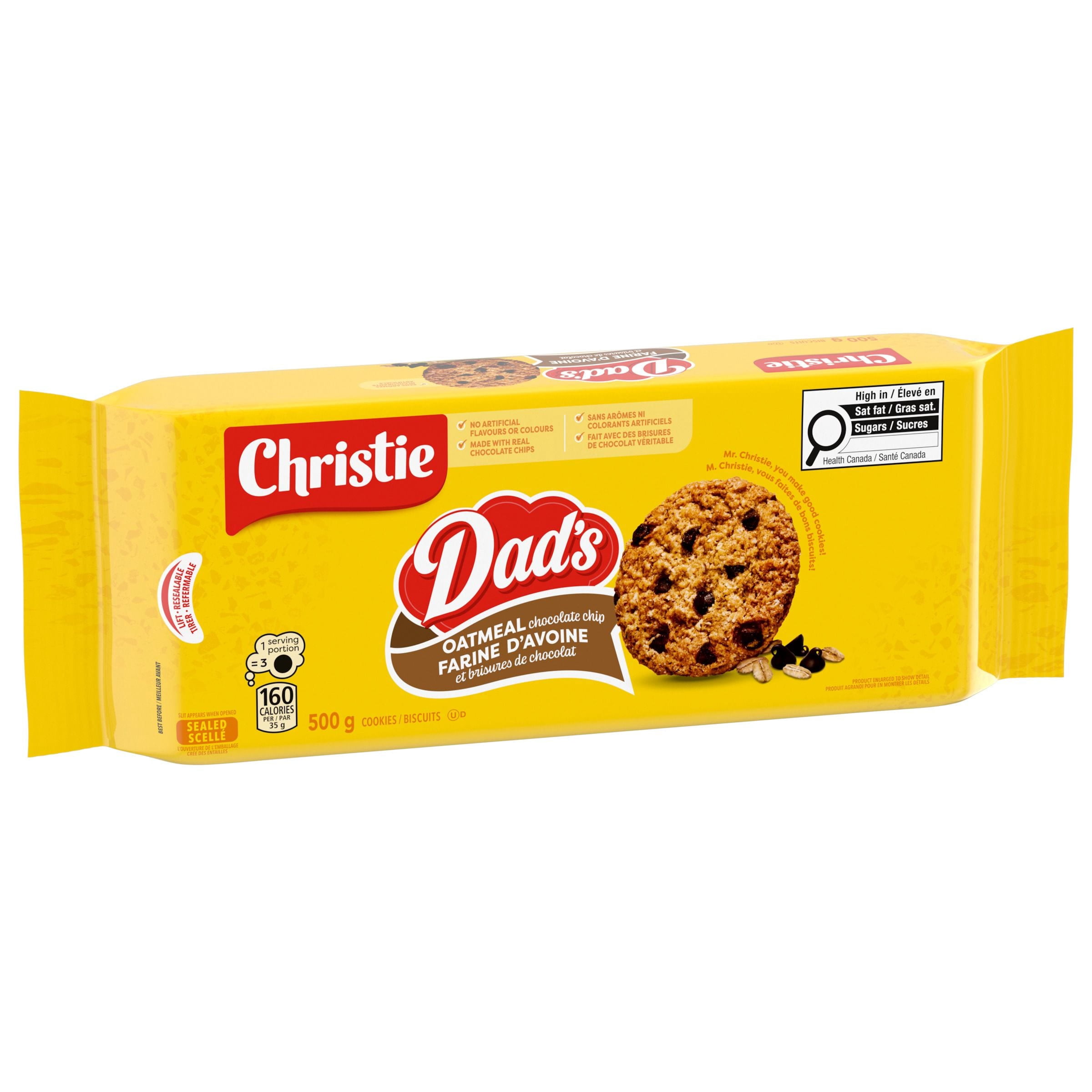 Dad's Oatmeal Chocolate Chip Cookies