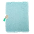 thumbnail image 3 of Claire's Diary With Lock For Girls | Miss Glitter the Unicorn Plush Diary - Kids Journal Gift Notebook - Blue, 3 of 3
