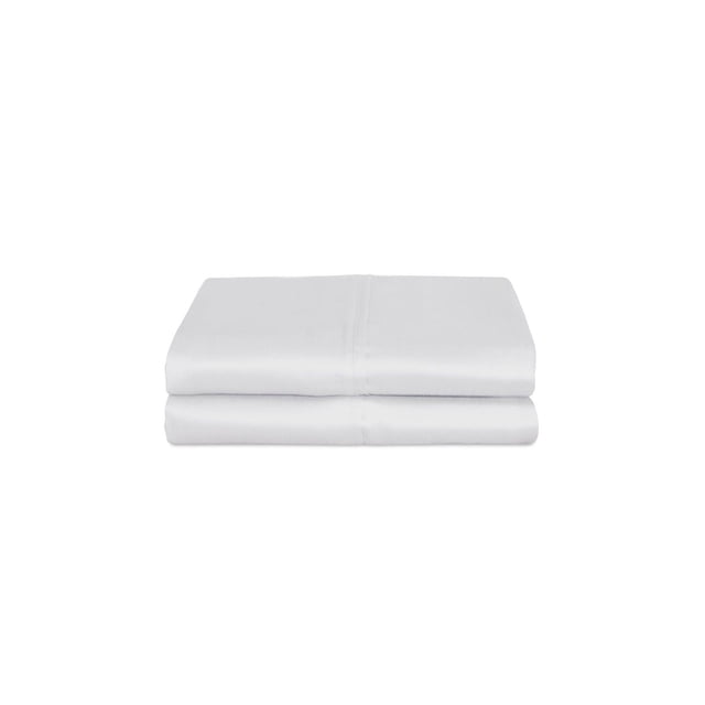 Sertapedic Taies d'Oreiller CoolmaxTM Pliées en Pile, Faites d'Un Mélange de Coton 300 Fils et de polyester Rafraîchissant Qui Évacue l'Humidité pour Garder les Dormeurs au Frais et au Sec, Idéal pour les Dormeurs Ayant Chaud Ou les Sueurs Nocturnes.