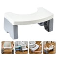 thumbnail image 3 of CNKOO Toilet Stool Foot Potty Poop Height Children Bathroom Pooper Rest Footrest Squatty Assistance Chair Splicable Foldable, 3 of 6