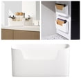 thumbnail image 2 of Cabinet Door Organizer Lid Organizer For Food Storage Container Lid Wall Mounted Over Pantry Door Organizer Holder Caddy For Lid Kitchen Bathroom Wooden Dish Rack Kitchen Must Haves Multipurpose, 2 of 4