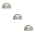 thumbnail image 1 of Youkk Bathroom Rugs Water Absorbent Floor Bath Mat Carpet Planter Semicircle 40x60cm 3Set, 1 of 6