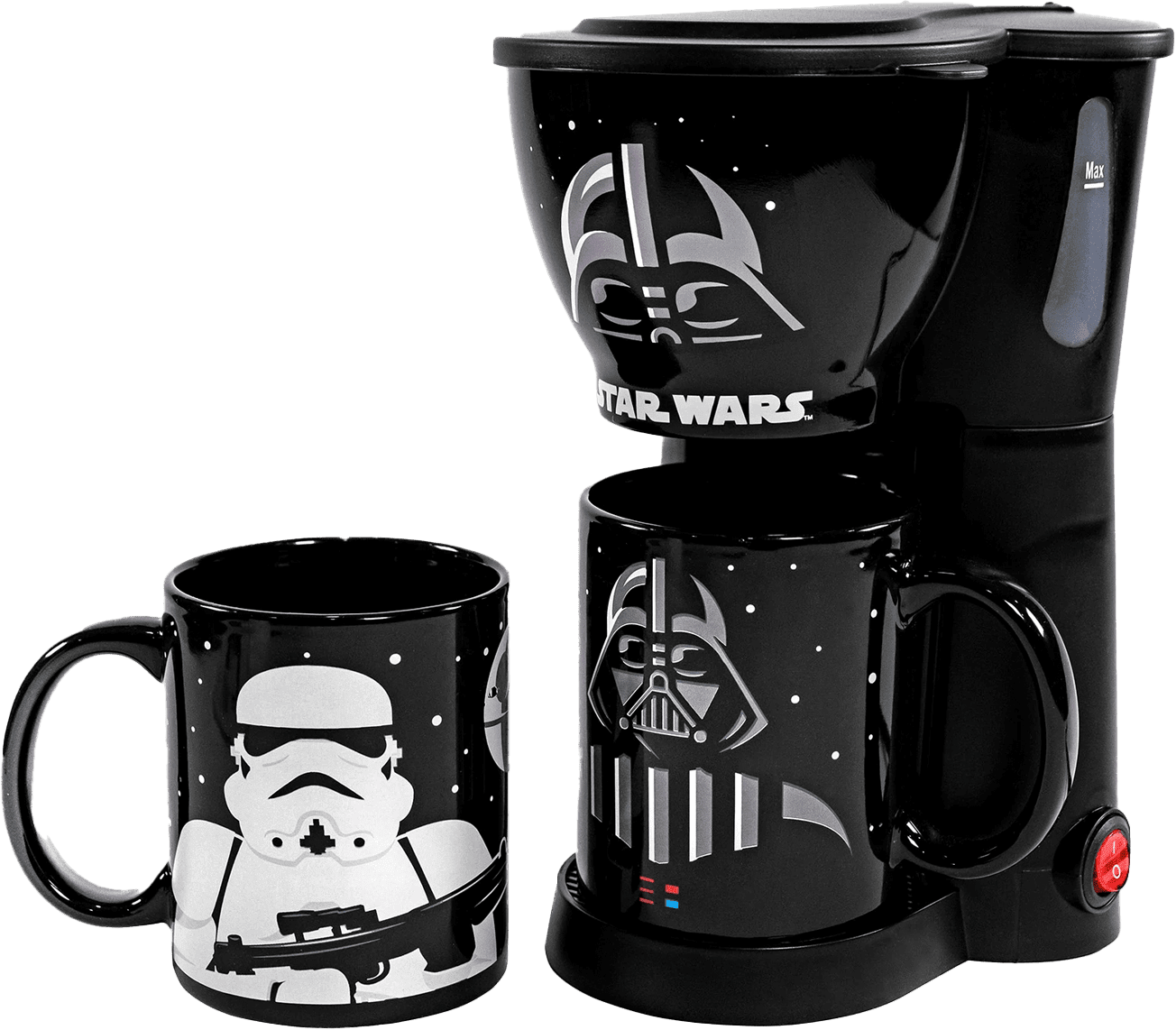 Star Wars Darth Vader Coffee Maker with 2 Mug