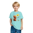 thumbnail image 3 of RXIRUCGD 2025 Vêtements d'Été pour Enfants T-shirt Imprimé Mode Mignon Col Rond Manches Courtes, 3 of 5