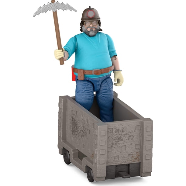 Minecraft Explosive Minecart Escape Action Figure & Accessories