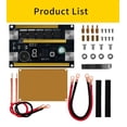 thumbnail image 3 of TFixol 12V 18650 Lithium Battery Spot Welder Kit with 9-Level Power Control, DIY PCB Circuit Board, Nickel Sheet, and Optional Enclosure for Precision Welding, 3 of 7