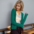 thumbnail image 2 of Formal Cardigan Sweater Dresses for Women Thick Sweater Cardigan plus Size Short Cardigan Summer Sweaters for Women Open Front Light Sweaters for Women Open Front Titanium Snap Cardigan Sweaters for, 2 of 4
