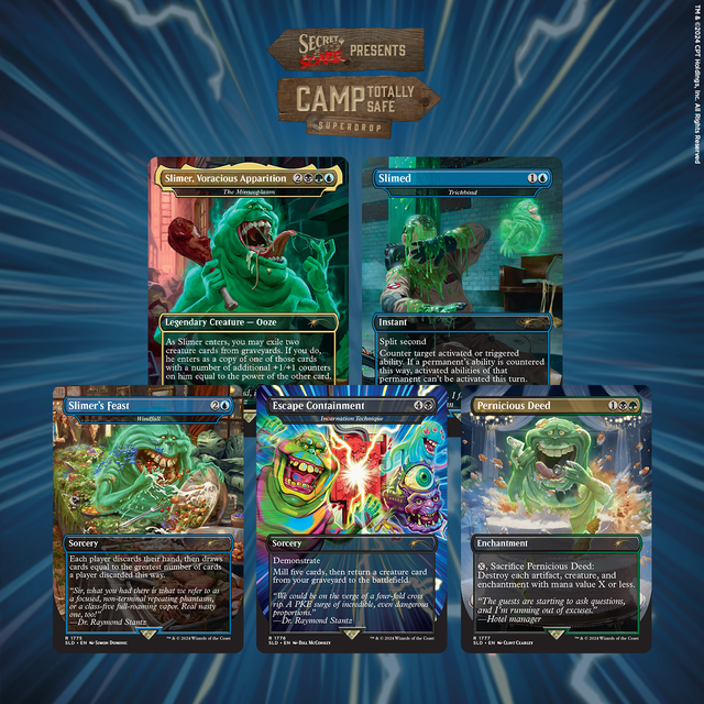 Magic the Gathering Secret Lair x Ghostbusters : Édition Slimer Non-Foil