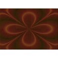 thumbnail image 1 of Ahgly Tapis Rectangulaire Lavable en Machine Intérieur Transitionnel Brun Selle, 2 Pieds x 3 Pieds, 1 of 7