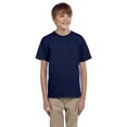 thumbnail image 1 of Hanes 5370 T-Shirt à Manches Courtes pour Garçons - Marine - Moyen, 1 of 1