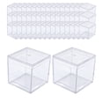thumbnail image 3 of Esquirla 50 Pieces Acrylic Display Case 3.3x3.3x3.3cm Mini Candy Box for Collectibles, 3 of 8