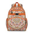 thumbnail image 1 of Energy Emotional Mandala Student Backpack Spacious Adjustable Padded Straps Chest Buckle Lightweight Durable School Backpack, 1 of 5