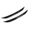 thumbnail image 1 of Car Wheel Eyebrow Protector Arch Trim, Car Wheel Arch Trim Glossy Black Wheel Eyebrow Strip Universal Fit For Most Cars, 1 of 8