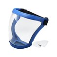 thumbnail image 2 of DYNWAVECA Visage Complet Anti-Buée pour Meulage Construction Découpe Bleu et Clair, 2 of 9