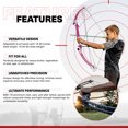 thumbnail image 2 of Genesis Original Archery Compound Bow and Arrow Set, Draw Hand-Left, Pink, 2 of 12