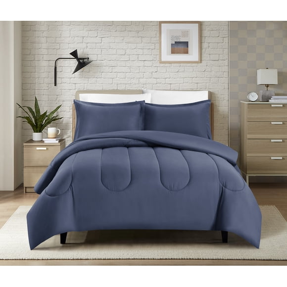 Ensemble de literie complet de luxe Swift Home, toutes saisons, taille king, indigo