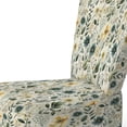 thumbnail image 4 of Designart "Verdant Wanderlust" Green Boho Upholstered Accent Chair - Bohemian & Eclectic Arm Chair For Living Room, 4 of 7