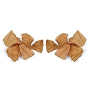 MPP Natural Rawhide Chips for Dogs Peanut Butter Flavored Chew Treats Bulk Packs (25 Chips)