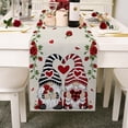 thumbnail image 2 of Saint-Valentin Mariage Rouge Drapeau de Table de la Saint-Valentin Déco Maison Nappe Imperméable Napperons de Fête de Mariage, 2 of 5