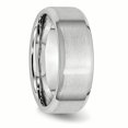 thumbnail image 4 of Cobalt Beveled Edge Satin and Polished 8mm Band Size 7.5, 4 of 6