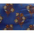 thumbnail image 4 of oneOone Georgette Viscose Fabric Leaves & Floral Block Decor Fabric Printed BTY 42 Inch Wide, 4 of 5