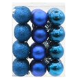 thumbnail image 1 of Dainzusyful Décorations de Noël Rouges Ornements de Noël Ancre 24 Pcs Boules de Noël Boules Fête Décorations de Sapin de Noël Ornement Suspendu Déco Décor de Noël,Articles en Liquidation, 1 of 1