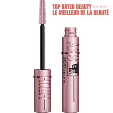 Mascara Lavable Maybelline Sky High Allongeant, Volumisant, Noir Très Noir, 7,2ml