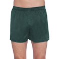 thumbnail image 1 of INTIMO Classic Silk Boxers, Big & Tall, Forest, 1X, 1 of 4