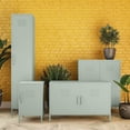 thumbnail image 4 of Systembuild Evolution Mission District Metal Locker End Table, 4 of 8
