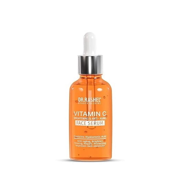 DR.Rashel Sérum à la Vitamine C pour le Visage / Sérum Minimisant les Pores pour le Visage contre le Vieillissement / Sérum Éclaircissant pour le Visage pour Hommes et Femmes / 30 ml