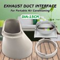 thumbnail image 1 of Vaidha Exhaust Hose Connector For Portable Conditioning Exhaust Hose Connector, 1 of 2