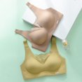 thumbnail image 5 of Women's Non Wired Padded Full Cup Bra - Wireless Supportive Bustier - W-Shape Structure Breathable Comfort Bra, 5 of 5