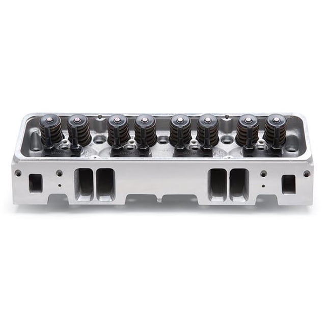 Edelbrock 60985 Etec-200 Cylinder Head - Assembled for Small Block Chevy