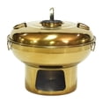 thumbnail image 2 of Stainless Steel Hot Pot Single Person Small Hotpot Small Hot Pot for Camping Aureate 20cm, 2 of 8