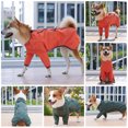 thumbnail image 2 of Manteau pour Chien à Pattes avant Imperméable Réfléchissant Imperméable d'Extérieur pour Petits Moyens Grands Chiens, 2 of 7