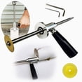 thumbnail image 2 of PVC Pipe Cutter Tool for 1.5 in to 8 in Diameter Pipes with 7 in Cutting Depth Stainless Steel Construction and Removable Guide Disc, 2 of 9